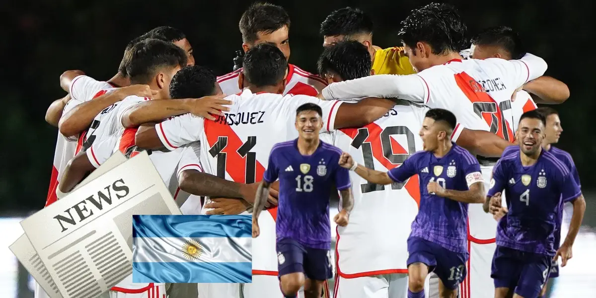 Así reaccionó la prensa argentina a la derrota que sufrió la Bicolor Sub-23