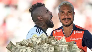 Guerrero y Vidal ganan una millonada en sus respectivos clubes
