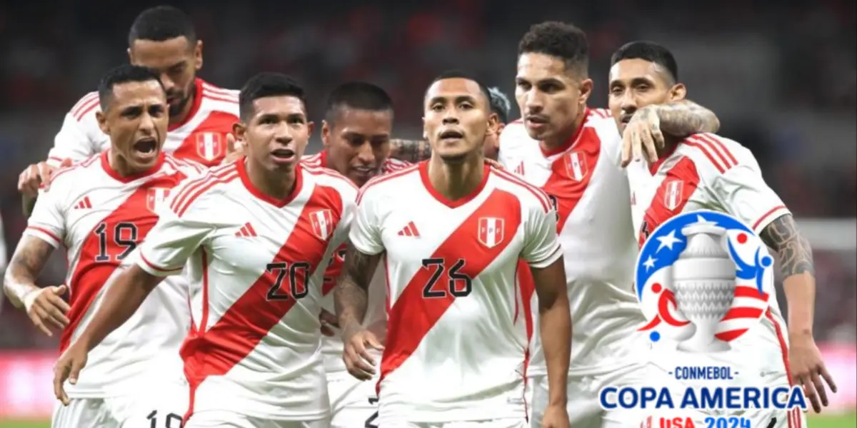 Selección Peruana celebrando gol 