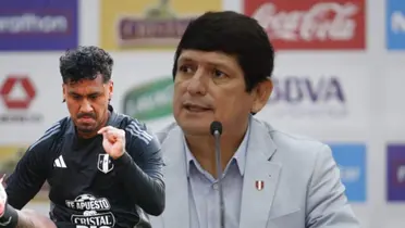 Agustín Lozano en conferencia de prensa y Renato Tapia con la Bicolor