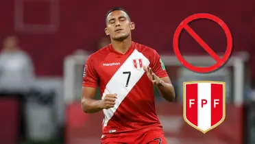 Álex Valera vistiendo la camiseta de la Selección Peruana