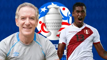 Eddie Fleischman y Renato Tapia (Foto: Copa América - Facebook) 