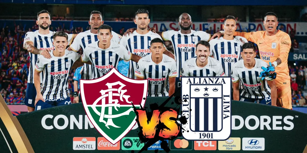 El 11 titular de Alianza Lima que enfrentó a Cerro Porteño en Paraguay