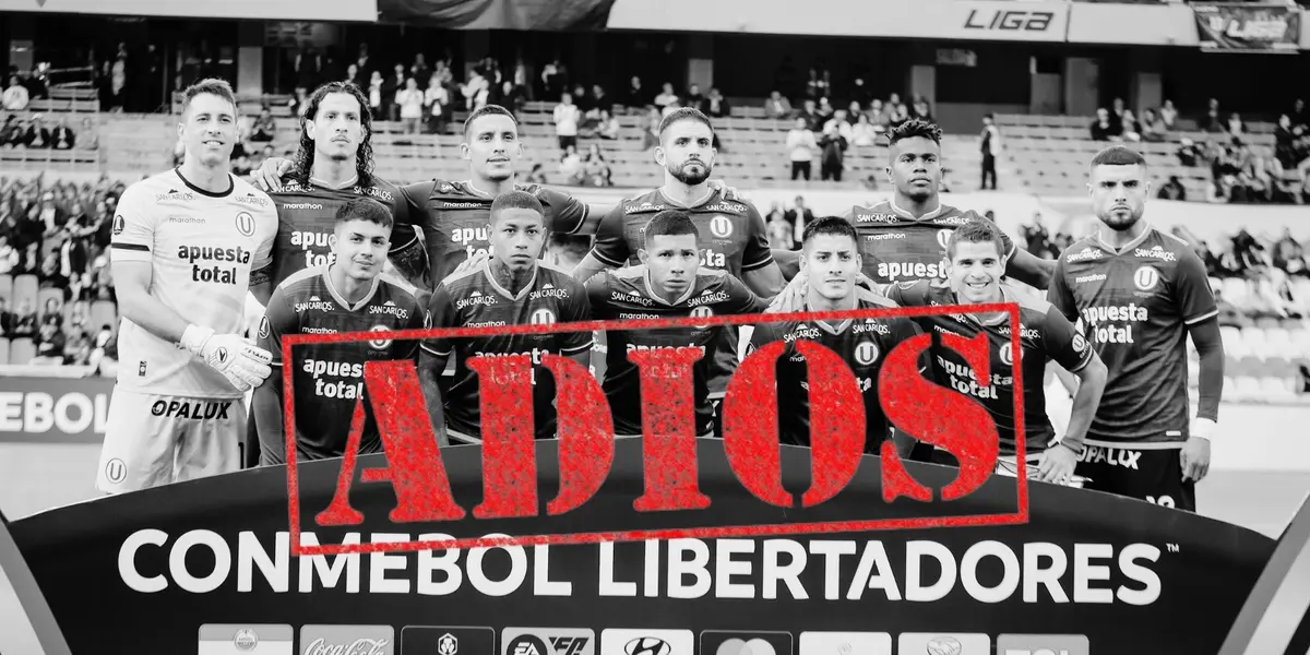 El 11 titular de Universitario de Deportes que enfrentó hoy a Liga de Quito