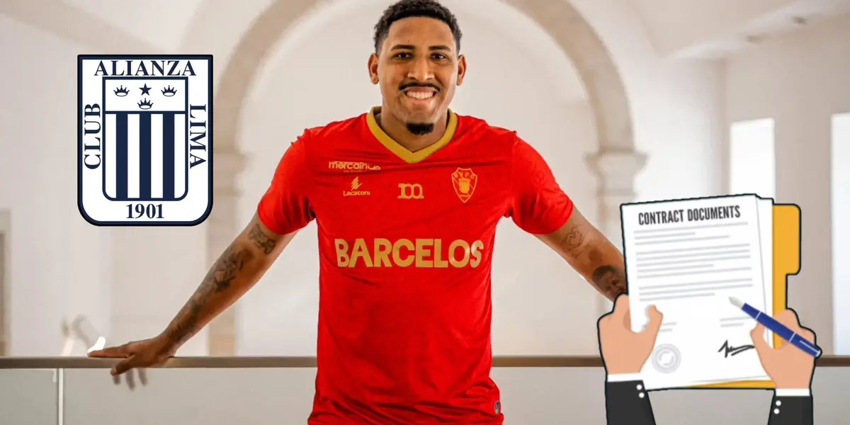 Jesús Castillo vistiendo la camiseta del Gil Vicente de Portugal