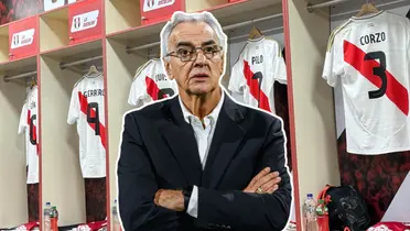 Jorge Fossati serio (Foto: Selección Peruana) 