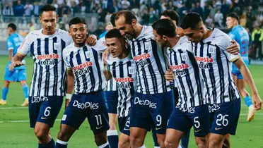 Jugadores de Alianza Lima celebrando gol (Foto: Alianza Lima) 