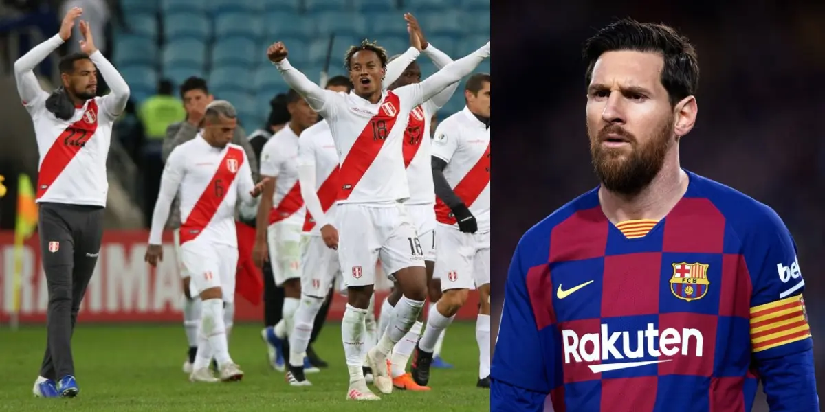 Lionel Messi podría terminar jugando con uno de los peruanos en el fútbol del exterior si sale del Barcelona