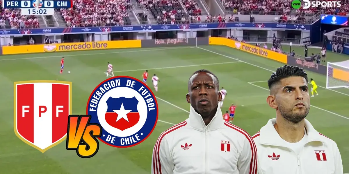Ya pasaron 45 minutos y todavía no toca el balón en el Perú vs Chile, reacciona Fossati