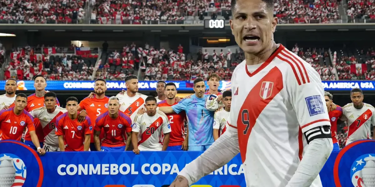 Por su culpa Perú no derrotó a Chile, pero como tiene peso como Guerrero no dijeron nada
