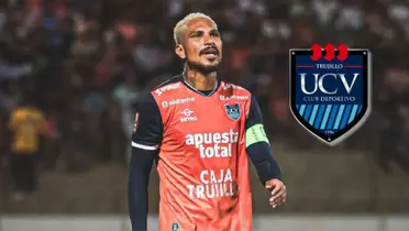 Paolo Guerrero vistiendo la camiseta de la UCV de Trujillo