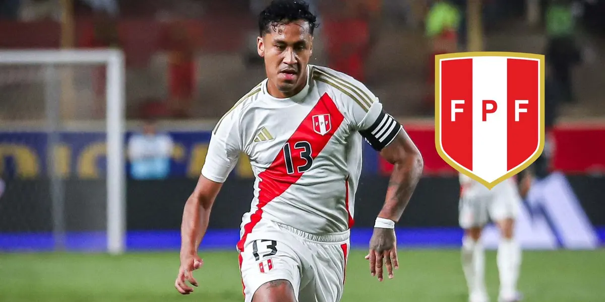 Renato Tapia corriendo en el duelo Perú vs Paraguay