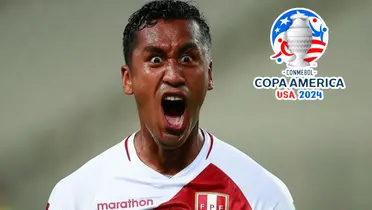 Renato Tapia gritando gol 