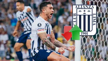 Adrián Arregui celebrando gol (Foto: Alianza Lima) 