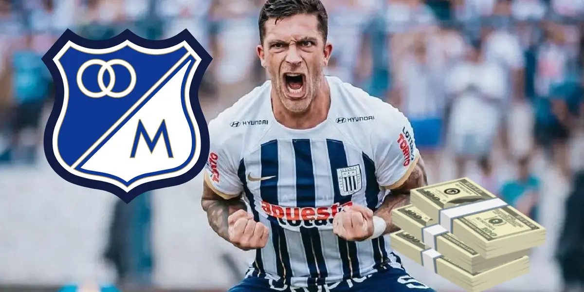 Adrián Arregui gritando gol (Foto: Alianza Lima) 