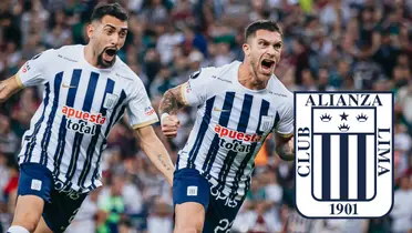 Adrián Arregui y Juan Pablo Freytes celebrando (Foto: Alianza Lima) 