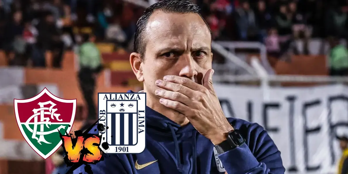 Alejandro Restrepo tapándose la boca