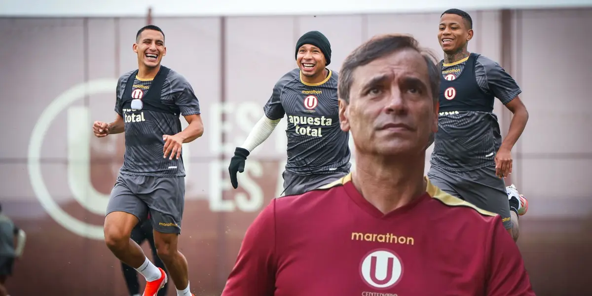 Álex Valera - Edison Flores - Andy Polo - Fabián Bustos (Foto: Club Universitario de Deportes)