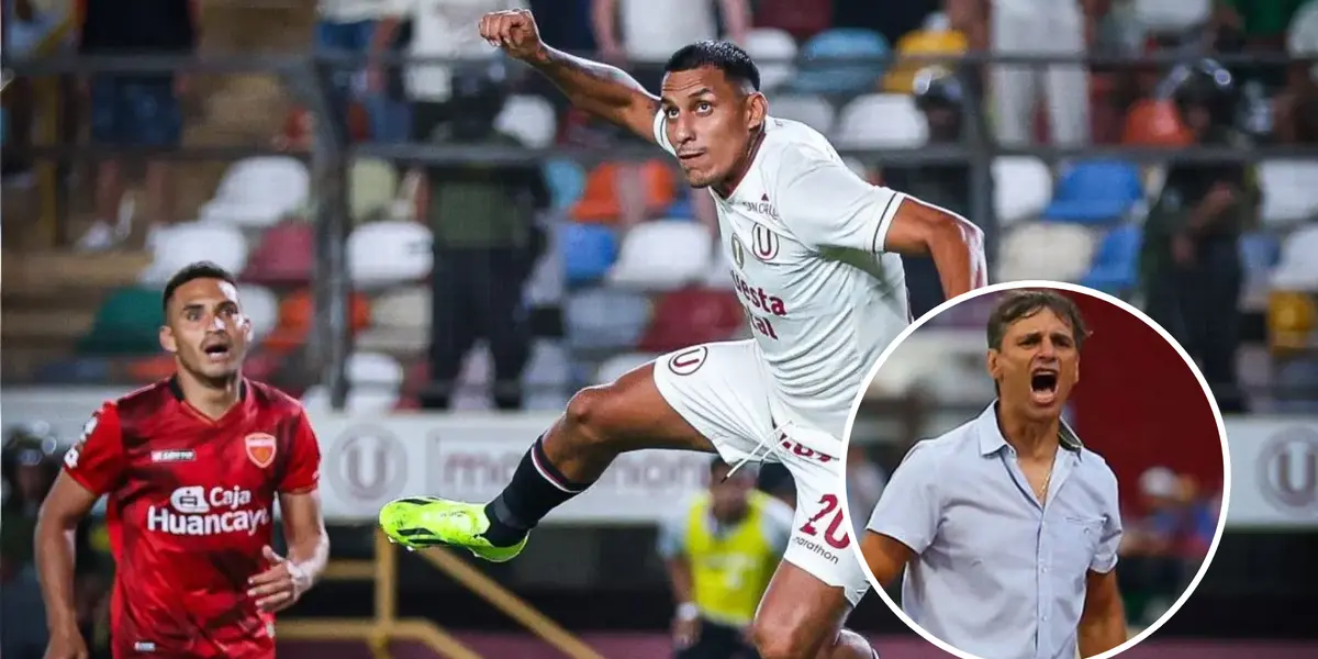 Álex Valera - Fabián Bustos (Foto: Universitario de Deportes) 