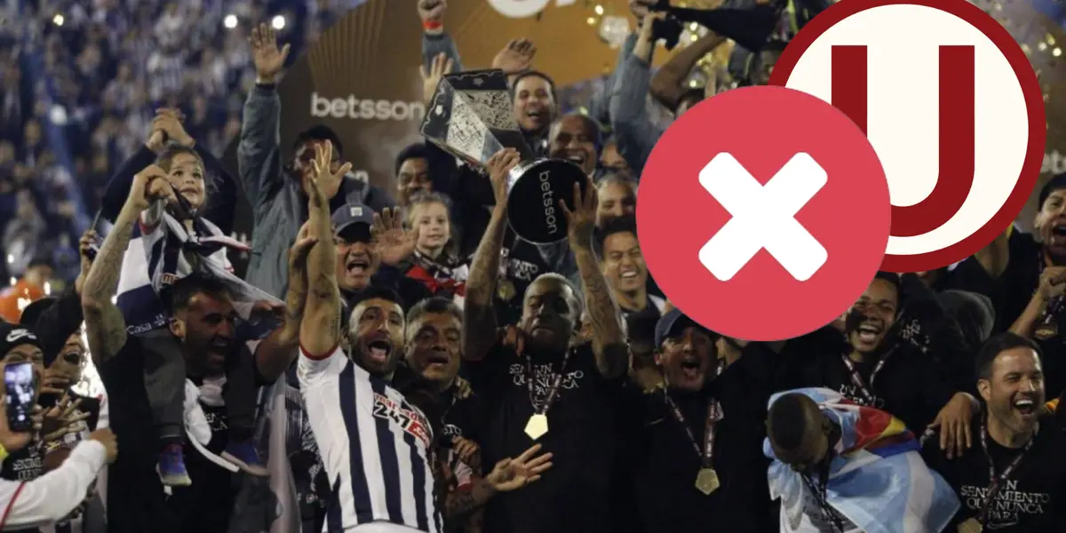 Alianza Lima celebrando su título de campeón (Foto: Radio Uno) 