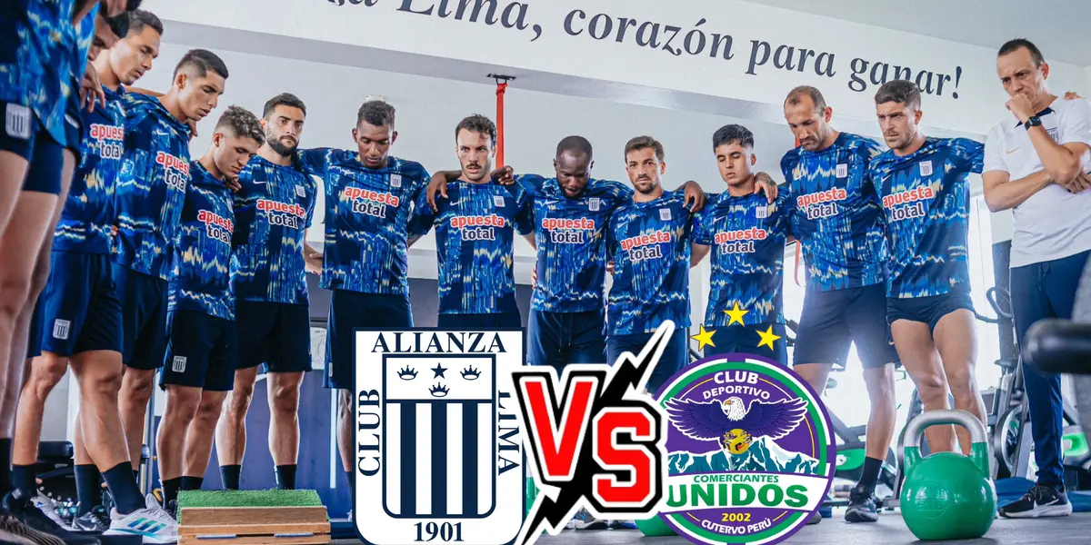 Alianza Lima con cambios para enfrentar a Comerciantes Unidos