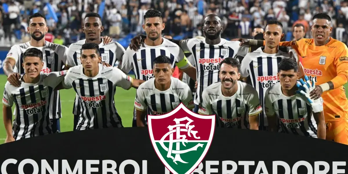 Alianza Lima posando para la foto