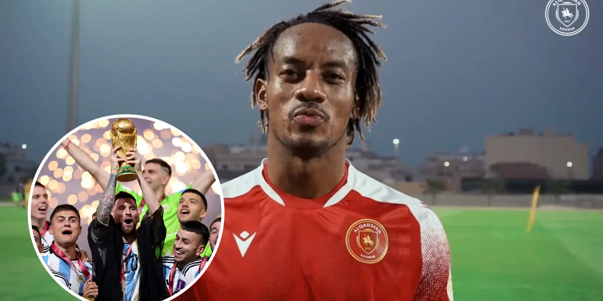 El campeón del mundo que jugaría al lado de André Carrillo en el Al Qadisiya