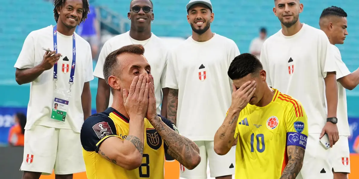 André Carrillo - Luis Advíncula - Sergio Peña - Carlos Zambrano (Foto: Selección Peruana) 