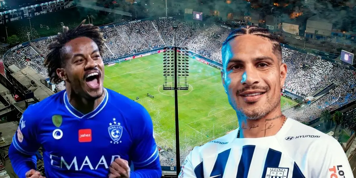 André Carrillo - Paolo Guerrero (Foto: Alianza Lima) 