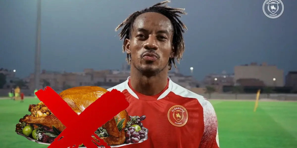 André Carrillo tuvo que jugar en plena navidad