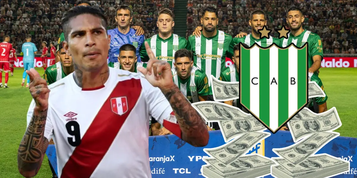 De ganar $130 mil en la UCV, el salario que tendría Paolo Guerrero de llegar a Banfield