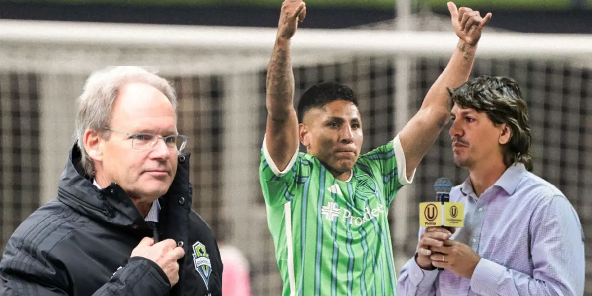 Brian Schmetzer - Raúl Ruidíaz - Jean Ferrari (Foto: Deporte Total USA)