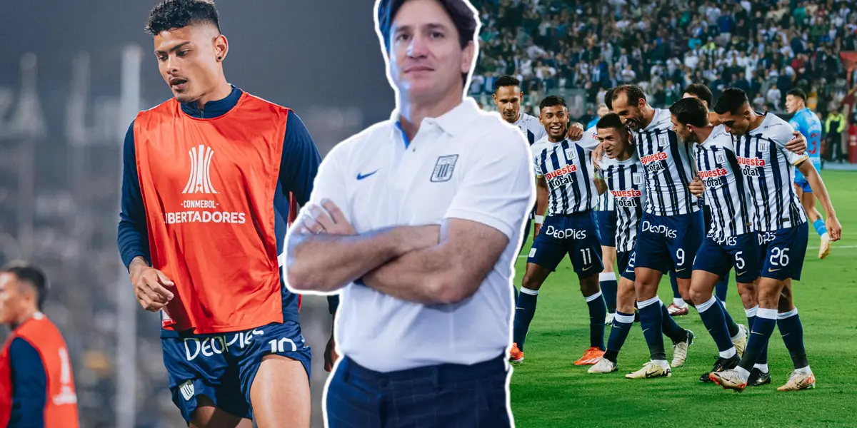 Bruno Marioni, Jeriel De Santis y los jugadores de Alianza Lima festejando (Fotos: Alianza Lima)