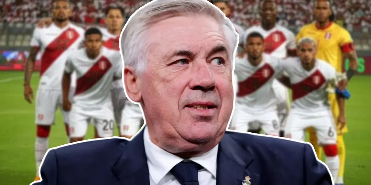 Carlo Ancelotti feliz