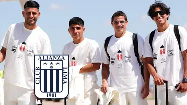 Carlos Zambrano - Piero Quispe - Aldo Corzo - Luis Abram (Foto: Selección Peruana) 