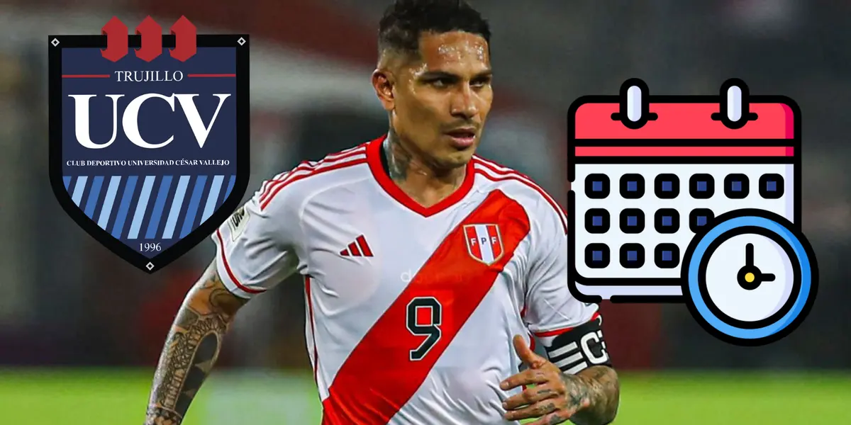 César Vallejo podría fichar a Paolo Guerrero