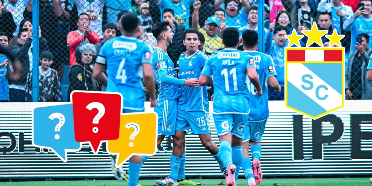 Chávez - Lutiger - Távara - Ávila - Alarcón (Foto: Club Sporting Cristal)