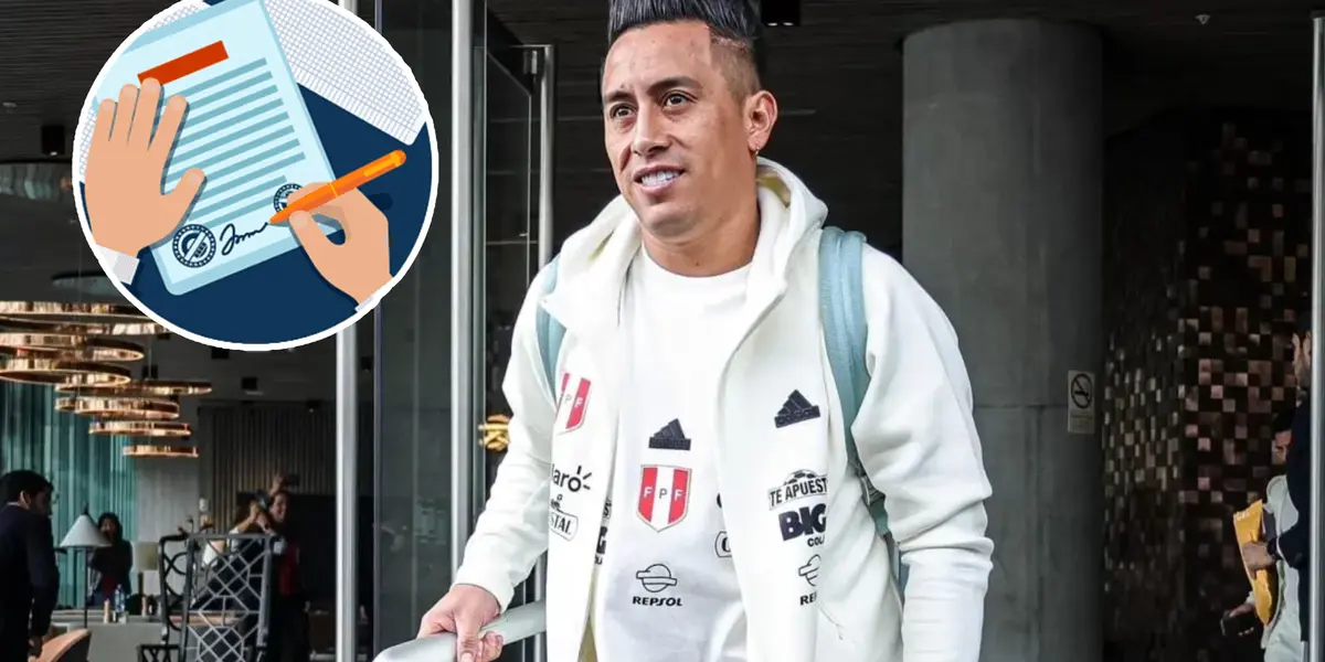 Christian Cueva y su nuevo equipo, ya tiene el contrato en sus manos