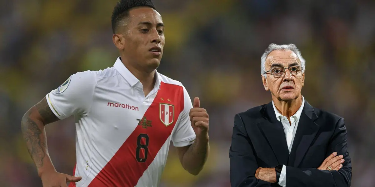 Christian Cueva - Jorge Fossati (Foto: Latina Deportes) 