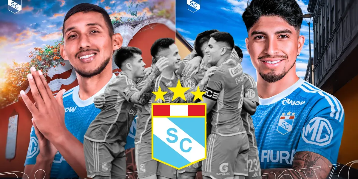 Christofer Gonzáles - Luis Iberico (Foto: Club Sporting Cristal)