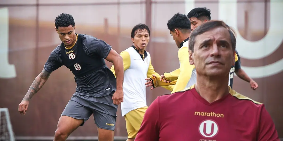 Christopher Olivares - Fabián Bustos (Foto: Club Universitario de Deportes)