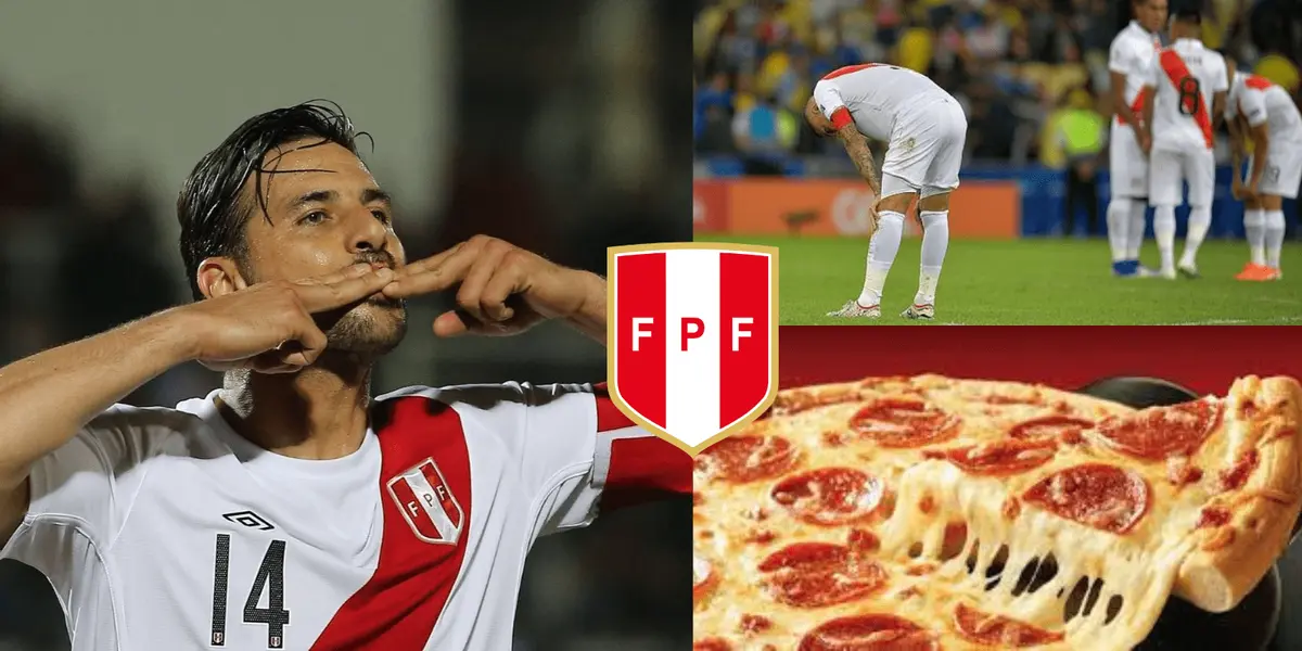 Claudio Pizarro no lo dejó brillar y ahora se dedica a vender Pizza