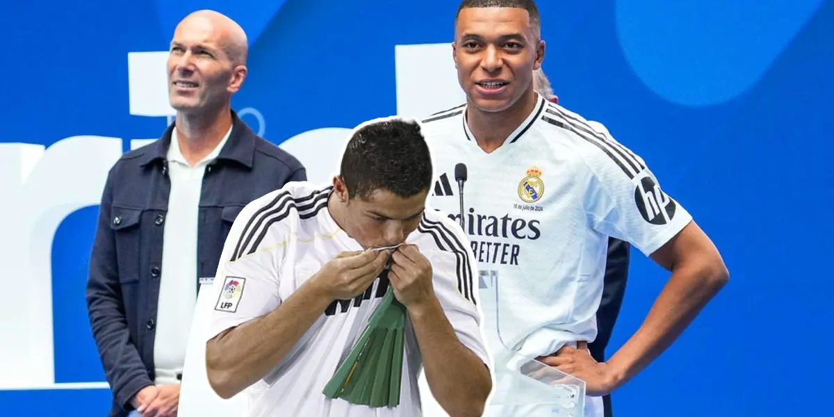 Cristiano Ronaldo - Kylian Mbappé - Zinedine Zidane