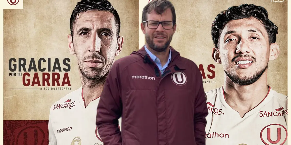 Diego Dorregaray - Manuel Barreto - Christofer Gonzales (Foto: Universitario de Deportes)