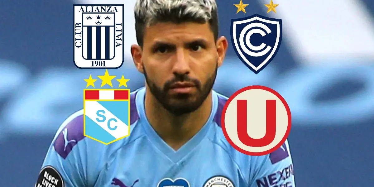 Durante una transmisión en vivo a Sergio el Kun Agüero le pidieron que juegue es un equipo del Perú y está fue su reación