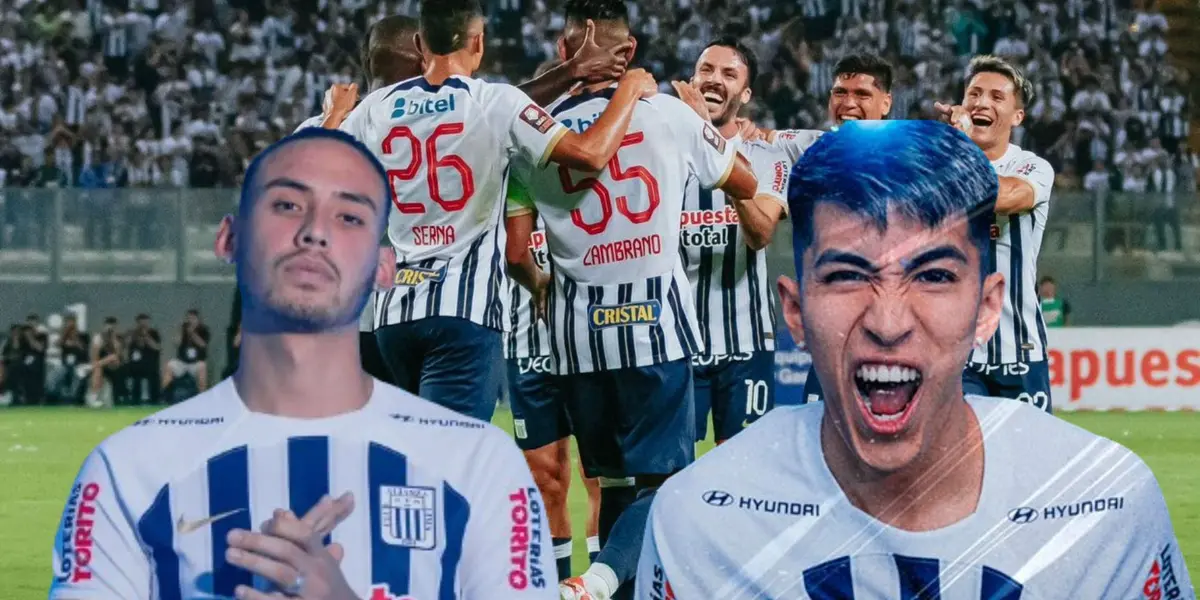 Erick Noriega - Gonzalo Aguirre - Alianza Lima (Foto: ESPN)