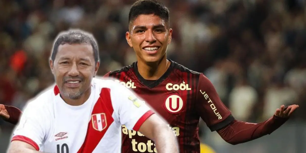 Ex 10 de la bicolor y un mensaje que le dio a la joya de Universitario de Deportes. 