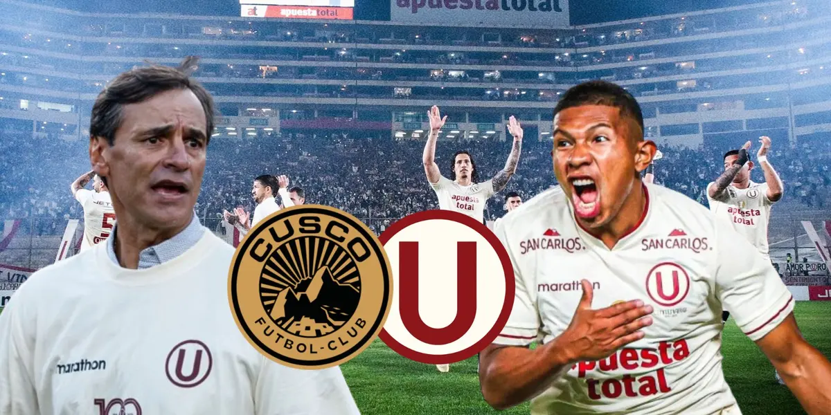 Fabián Bustos - Edison Flores (Foto: Club Universitario de Deportes)