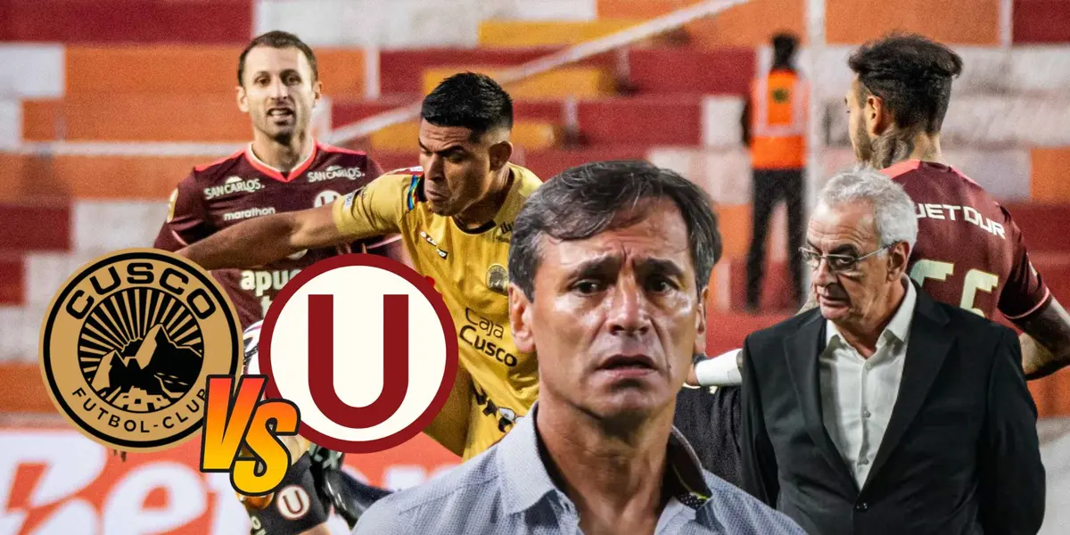 En pleno Cusco FC vs 'U', la terrible noticia que recibió Fabián Bustos y de paso Jorge Fossati