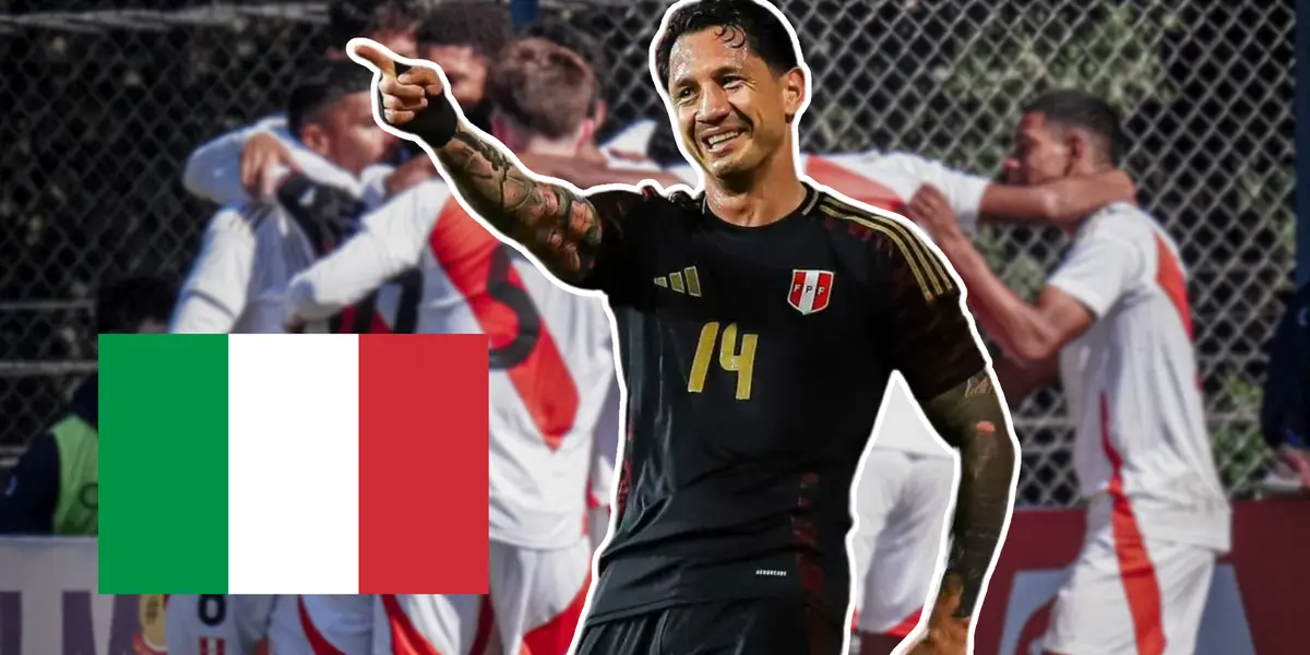 Gianluca Lapadula celebrando gol (Foto: Selección Peruana) 